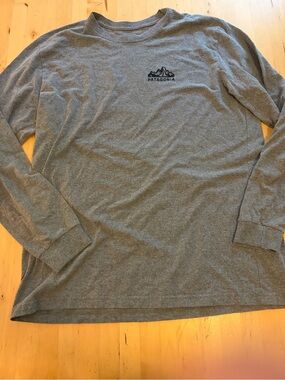 Patagonia Men's Long-Sleeve Crewneck Shirt - Gray Heather